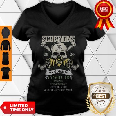 Scorpions 2020 Pandemic Covid 19 And In Case Of Emergency V-Neck