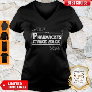 Coronavirus Wars The Pharmacists Spike Back Star Wars V-Neck