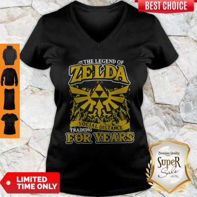 The Legend Of Zelda Social Distance Training For Years V-Neck