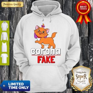 Awesome Cute Cat Kitty Corona Fake Hoodie