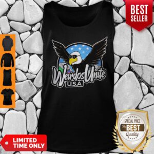 Awesome Eagles Weirdos Unite USA Tank Top