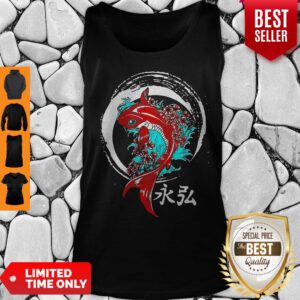 Awesome Koi Circle Japanese Tank Top