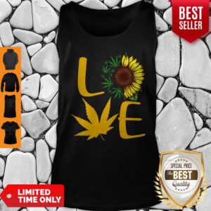 Awesome Love Cannabis Sunflower Tank Top
