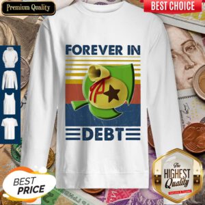 Awesome Game Forever In Debt Vintage Sweatshirt