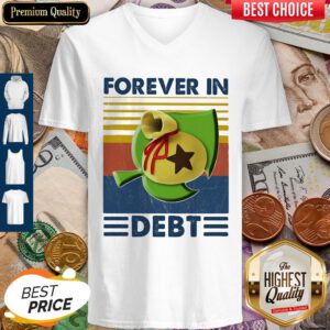 Awesome Game Forever In Debt Vintage V-neck