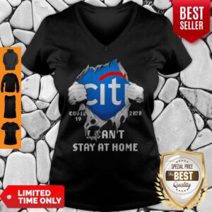 Blood Inside Me Citibank COVID-19 2020 I Can’t Stay At Home V-neck