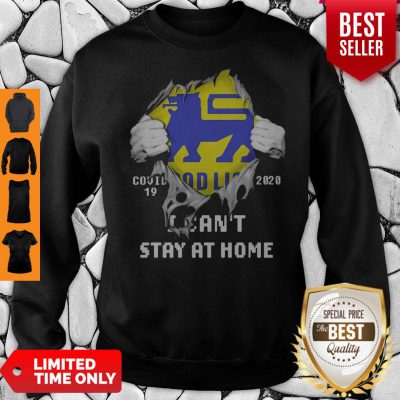 Blood Inside Me Food Lion COVID-19 2020 I Can’t Stay At Home Sweatshirt