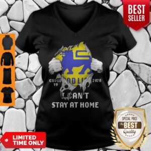 Blood Inside Me Food Lion COVID-19 2020 I Can’t Stay At Home V-neck
