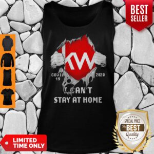 Blood Inside Me KW COVID-19 2020 I Can’t Stay At Home Tank Top