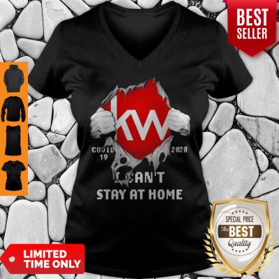 Blood Inside Me KW COVID-19 2020 I Can’t Stay At Home V-neck