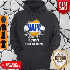 Blood Inside Me NAPA COVID-19 2020 I Can’t Stay At Home Hoodie
