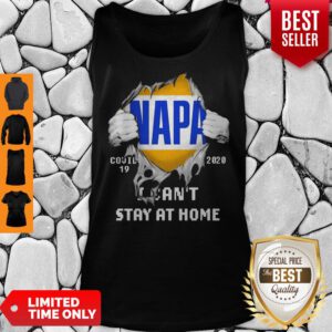 Blood Inside Me NAPA COVID-19 2020 I Can’t Stay At Home Tank Top