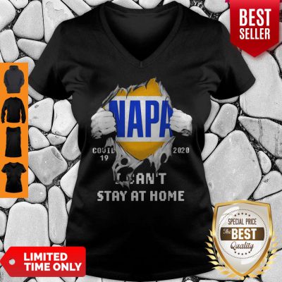 Blood Inside Me NAPA COVID-19 2020 I Can’t Stay At Home V-neck