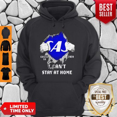 Blood Inside Me Scandinavian Airlines COVID-19 2020 I Can’t Stay At Home Hoodie