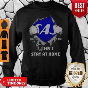 Blood Inside Me Scandinavian Airlines COVID-19 2020 I Can’t Stay At Home Sweatshirt