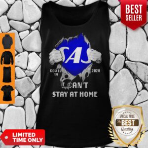 Blood Inside Me Scandinavian Airlines COVID-19 2020 I Can’t Stay At Home Tank Top