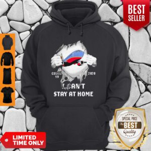 Blood Inside Me Southwest Airlines COVID-19 2020 I Can’t Stay At Home Hoodie