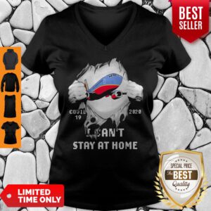 Blood Inside Me Southwest Airlines COVID-19 2020 I Can’t Stay At Home V-neck