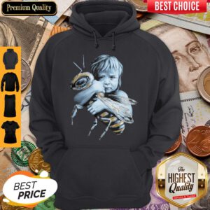 Cute Baby Hug Bee Hoodie