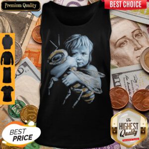 Cute Baby Hug Bee Tank Top