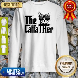 Cute Cat The Caffa Ther Sweatshirt