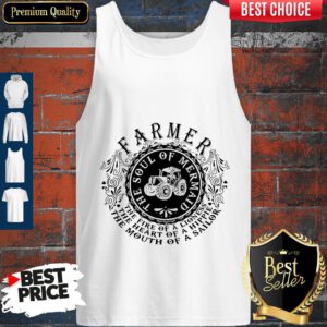 Farmer The Soul Of Mermaid The Fire Of A Lioness Tank Top
