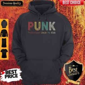 Funny Punk Professional Uncle No Kids Hoodie