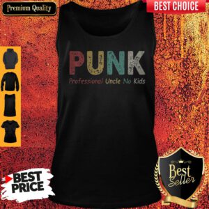 Funny Punk Professional Uncle No Kids Tank Top