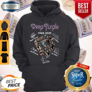 Good Deep Purple 1968 2020 Signatures Hoodie