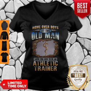 Good Oldman Show You How To Be Athletic Trainer V-neck