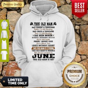 Official This Old Man Has Fought A Thousand Hoodie