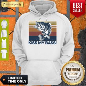 Premium Kiss My Bass Vintage Hoodie