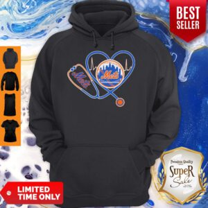 Nice New York Mets Nurse Heart Hoodie
