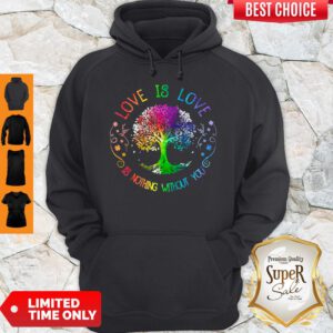 Nice Love Is Love Is Nothing Without You Hoodie