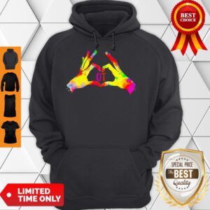 Occupational Therapist Colorful Hands Hoodie