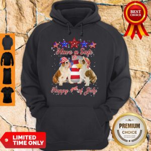 Independence Day Pulldogs Have A Safe And Happy 4th Of July Hoodie