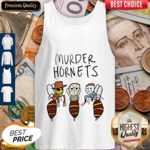 Murder Hornets Bees Freddy Krueger Jason Voorhees Michael Myers Tank Top