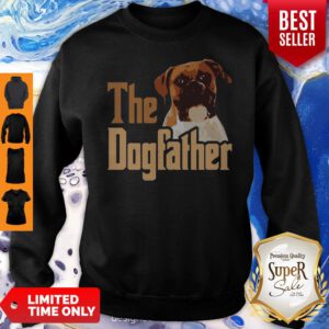 Nice Boxer The Dogfather Father's Day Sweatshirt