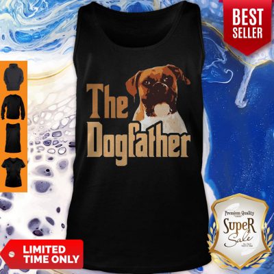 Nice Boxer The Dogfather Father's Day Tank Top