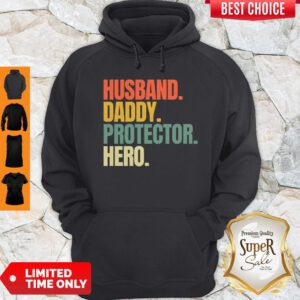 Nice Husband Daddy Protector Hero Vintage Hoodie