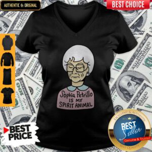 Nice Sophia Petrillo Is My Spirit Animal V-neck