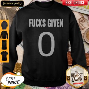 Official Filhab Zero Fucks Sweatshirt