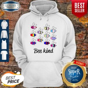 Official LGBT Bee Kind Hoodie