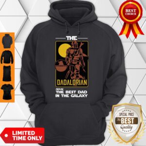Official The Dadalorian The Best Dad In The Galaxy Hoodie