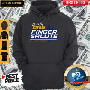 Premium Oh Boy One Finger Salute Hoodie