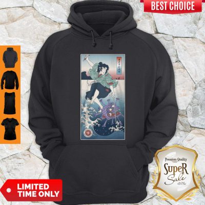 Premium Onna Bugeisha Vs Virus Demon Hoodie