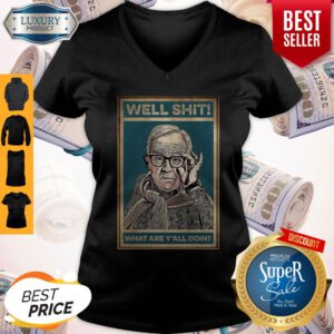 Pretty Leslie Jordan Well Shit What Are Y'all Doin V-neck