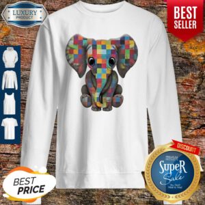 Pretty LGBT Baby Elephant Sweatshirt
