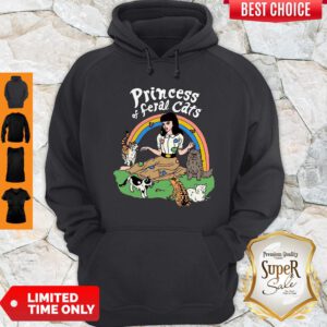 Pretty Princess Of Feral Cats Hoodie