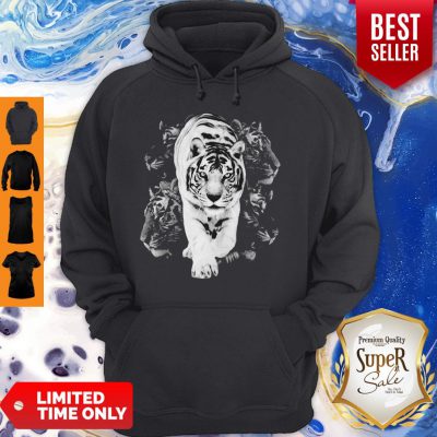 Pretty Tiger White Hoodie